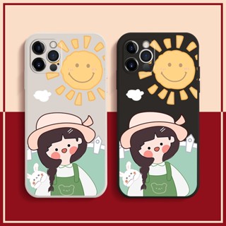 เคสโทรศัพท์มือถือ แบบนิ่ม กันกระแทก ลาย Vitality Girl สําหรับ Apple Iphone 14 13pro 12 X 11 14max