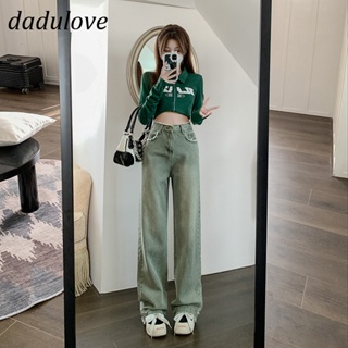 DaDulove💕 New American Style Retro Washed WOMENS Jeans High Waist Loose Wide Leg Pants plus Size Trousers