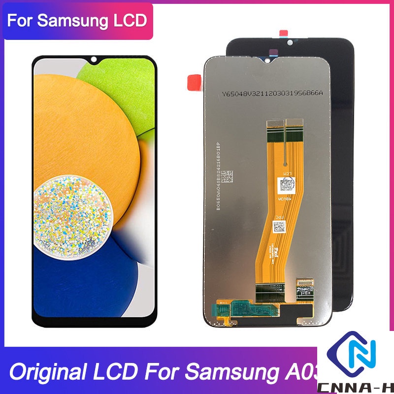 LCD สําหรับ Samsung Galaxy A03 A035 จอแสดงผล Touch Screen Assembly Digitizer สําหรับ Samsung A03 A03