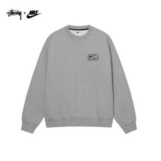 Nike X Stüssy เสื้อกันหนาว ปักลายโลโก้ สําหรับผู้ชาย และผู้หญิง DO9338-063