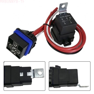 รีเลย์ยานยนต์ 12V 5-Pin Heavy Duty 60 / 80A สําหรับเปิดไฟถนน