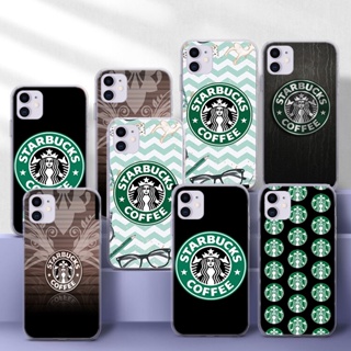 เคสมือถือ TPU แบบนิ่ม แบบใส ลายโลโก้ starbucks 50M สําหรับ Samsung S30 Plus S21 S30 Ultra S30 S7 S8 S9