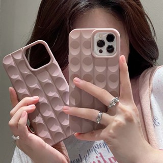 เคสโทรศัพท์มือถือแบบนิ่ม กันกระแทก ลายผงทราย 3D เรียบง่าย หรูหรา สําหรับ iPhone 14PROMAX 12PROMAX 11 13PROMAX