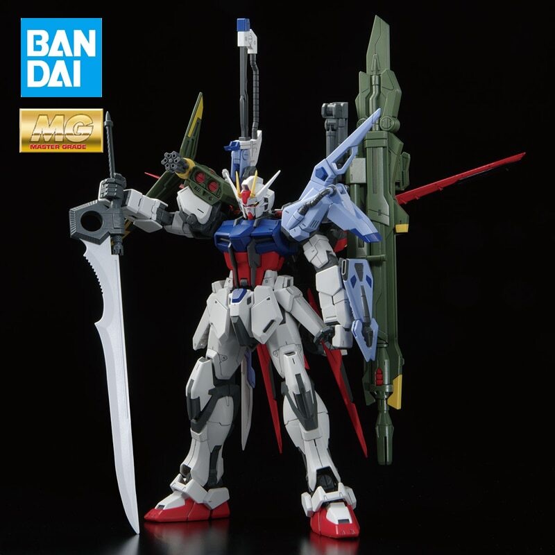 BANDAI MG 1/100 THE GUNDAM BASE LIMITED PERFECT STRIKE GUNDAM GRAND SLAM EQUIPPED TYPE Action Toy Figures Assembly Model
