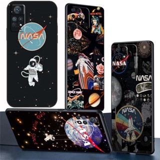 เคสโทรศัพท์มือถือซิลิโคน TPU แบบนิ่ม ลาย BS94 นักบินอวกาศ NASA สําหรับ Xiaomi Poco C55 C51 X5 Pro Note 12S 12 Turbo 12 4G 12 Pro 4G A2+ A2