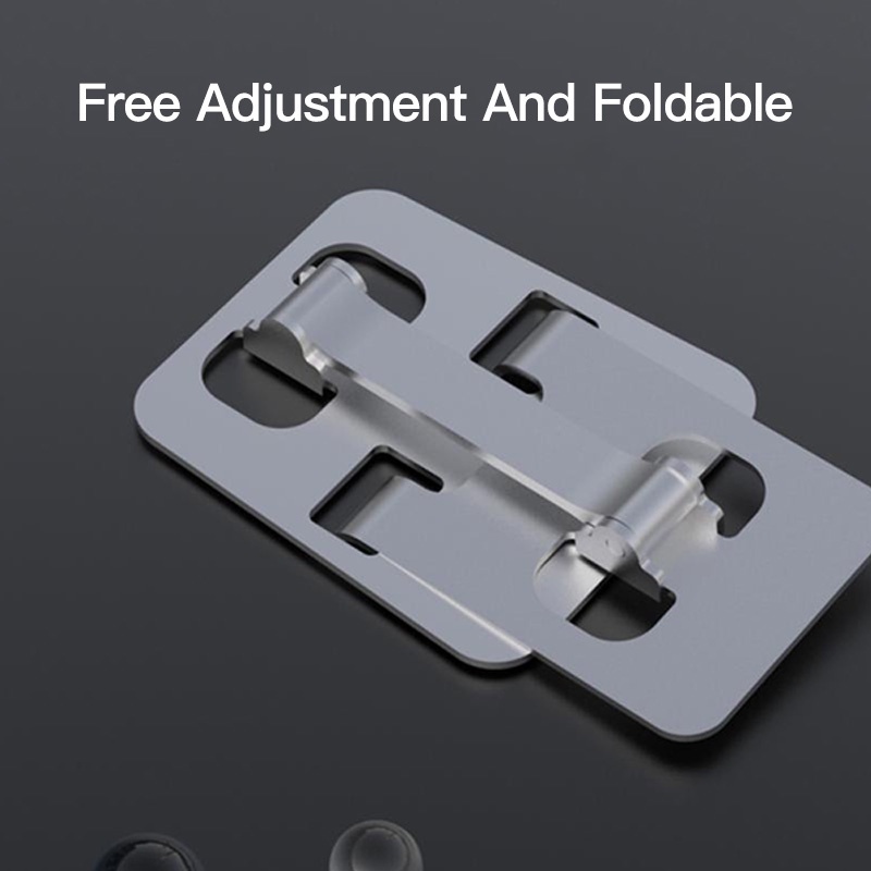 ที่วางโทรศัพท์มือถือ แบบพับได้ แท่นวางแท็บเล็ต ที่วางโทรศัพท์ตั้งโต๊ะ Plank Stand - รูปที่ 4