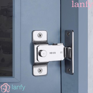 Lanfy หัวล็อคประตูแบบสแตนเลส 90 องศา