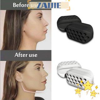 ZAIJIE Workout Fitness Equipment Jawzrsize Trainer Anti-aging Jawline Chew Ball Jaw Exerciser Food-grade Silica Neck Face Toning Slimmin Face Tool Chin Cheek Lifting Jawliner Muscle Balls/Multicolor