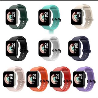 สายนาฬิกาข้อมือซิลิโคน สําหรับ XiaoMi Mi watch 1 2 Lite Global Sport Correa Xiao Mi watch 2 Poco watch Redmi Horloge Belt