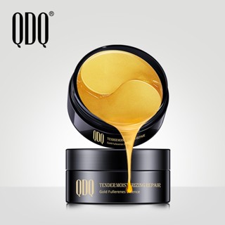 Qdq Gold Fullerene มาสก์บํารุงรอบดวงตา ให้ความชุ่มชื้น เรียบเนียน ขายส่ง