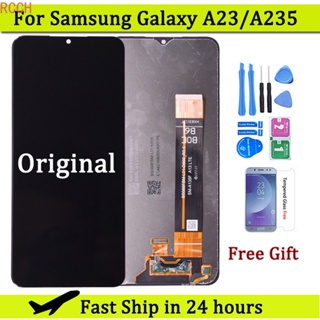 ชุดประกอบหน้าจอสัมผัส LCD สําหรับ Samsung Galaxy A23 A235 A235M SM-A235F DS A235F