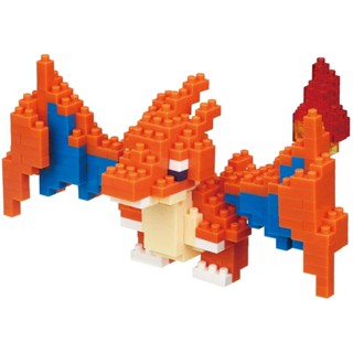 Mega Charizard Y (แบบประกอบ) ของแท้ JP - Nanoblock Kawada [เลโก้โปเกมอน]