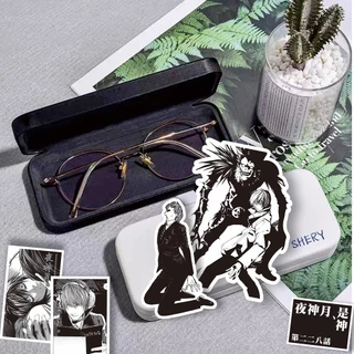 64Pcs/Set ❉ Death Note . Classical Black & White Series 02 Stickers ❉ DIY Fashion Decals Doodle Stickers