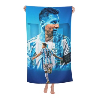 Messi ผ้าขนหนูอาบน้ํา ขนาดใหญ่ 70x140 ซม. เป็นมิตรกับผิว ดูดซับน้ําได้ดี สําหรับชายหาด กลางแจ้ง