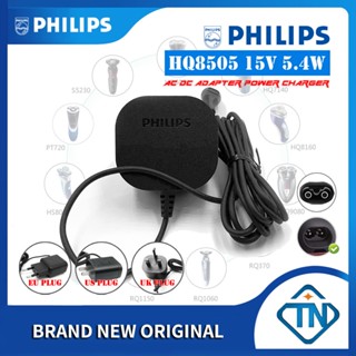 อะแดปเตอร์ชาร์จพาวเวอร์ซัพพลาย 15V 5.4W HQ8505 สําหรับเครื่องโกนหนวด Philips PT730 PT735 PT736 PT860 QT4070 QT4090 QC5115 AT810