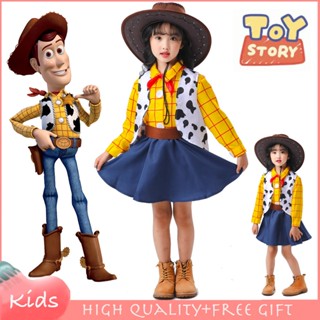 ชุดคอสเพลย์ Toy Story Jessi Woody สไตล์คาวบอย สําหรับเด็กผู้หญิง เหมาะกับงานปาร์ตี้ฮาโลวีน คริสต์มาส