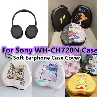 【Trend Front】เคสหูฟัง ความจุสูง ลายการ์ตูน สําหรับ Sony WH-CH720N WH-CH720N