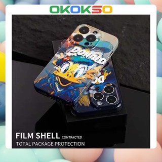 เคสมือถือ แบบนิ่ม ลายการ์ตูนโดนัลด์ดั๊ก กันกระแทก สําหรับ OPPO Reno9 Reno8 Reno7pro reno6 7z 5 R17 A53 A9 2020 4Z 5G F11 A31 A15 A3S A78 A77 Findx3pro Findx5pro