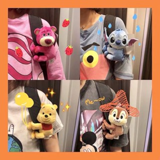 กระเป๋าใส่เหรียญ จี้ตุ๊กตาการ์ตูนสตรอเบอร์รี่ หมี Stitch Kiki