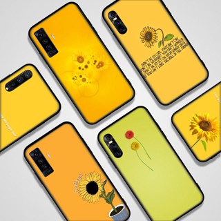 เคสโทรศัพท์มือถือแบบนิ่ม ลายดอกทานตะวันสีเหลือง สําหรับ Xiaomi 9T K20 Redmi 12C note 9S 10 10T lite 4G POCO M2 M3 Pro