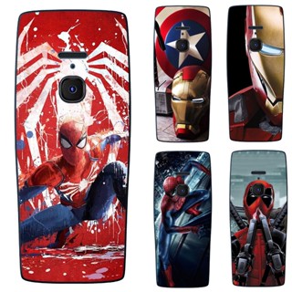 เคสโทรศัพท์ซิลิโคน TPU แบบนิ่ม ลายซุปเปอร์ฮีโร่ Marvel สําหรับ Nokia 8210 4G