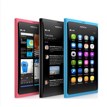 ของแท้ Nokia N9 A-GPS WIFI 3G GSM กล้อง 8 MP 16GB ปลดล็อกภายในโทรศัพท์มือถือ