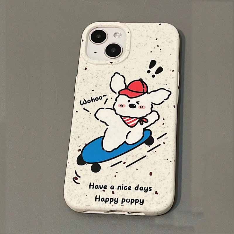 Cartoon Dog Phone Case For Iphone14 Apple 11 Phone Case for iphone 12/13/Xs/XR Silicon