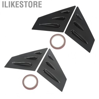 Ilikestore Mirror Side Spoiler Trim Rearview Mirror Side Air Spoiler Durable for Car