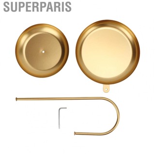 Superparis Fruit Snack  Tray Fruit  Gold Double Layer For Home