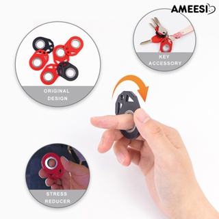 Ameesi Fidget Spinner ของเล่นคลายเครียด เรืองแสง น้ําหนักเบา หมุนได้ สําหรับเด็ก