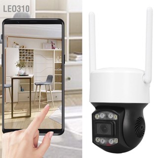  Leo310 กล้องเฝ้าระวัง WiFi 2MP 1080P ติดตามอัตโนมัติสี Night Vision อินเตอร์คอม 2 ทางกล้องรักษาความปลอดภัยกลางแจ้ง