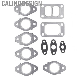 Calinodesign Exhaust Manifold Gasket Set Stable Performance  Engine Gasket for Cummins 1998.5‑2007 5.9L ISB 24V