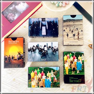 30 ชิ้น / กล่อง ✪ Kpop:seventeen อัลบั้ม《Face the Sun》《SECTOR 17》Lomo Cards ✪ โปสการ์ด ขนาดเล็ก 5.6 ซม. * 8.8 ซม. สําหรับแฟนคลับ เก็บสะสม