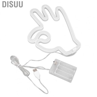 Disuu Hand Finger Neon Light OK Shaped  Neon Sign  USB And  Power