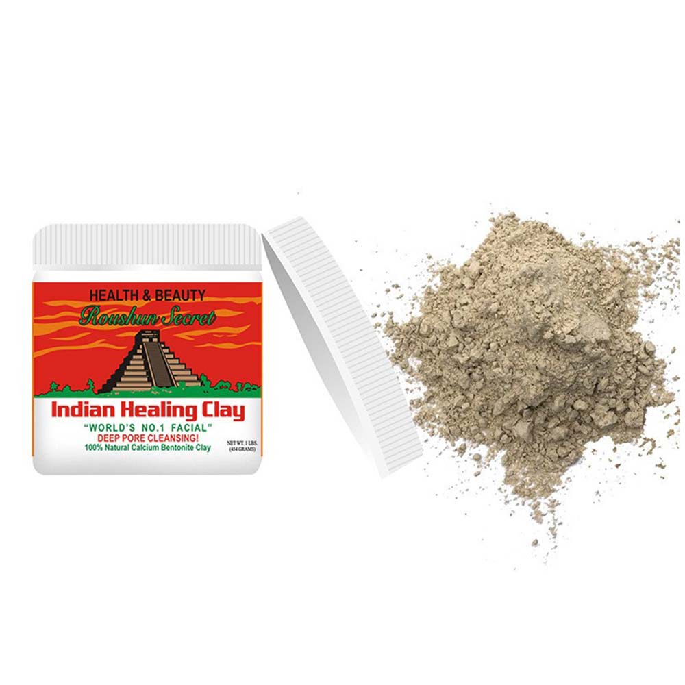 Aztec Secret - Indian Healing Clay - 1 lb (454g), Deep Pore Cleansing Facial & Body Mask, Natural Ca