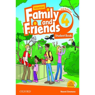 Bundanjai (หนังสือคู่มือเรียนสอบ) American Family and Friends 2nd ED 4 : Student Book (P)