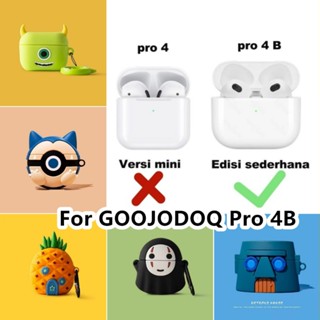 พร้อมส่ง!  เคสหูฟัง แบบนิ่ม ลายการ์ตูน สําหรับ GOOJODOQ Pro 4B GOOJODOQ Pro 4B