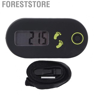 Foreststore Mini Pedometer Waist  Mini Step Counter Auto Power Off Accurate Counting For