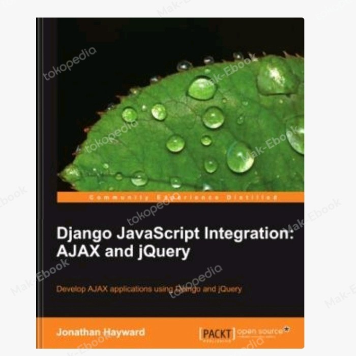 Django JavaScript Integration: หนังสือ AJAX และ JQuery