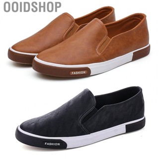 Ooidshop Men Loafers Prevent Slip Breathable Comfortable Casual Slip On Shoes for Daily Wear