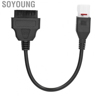 Soyoung OBD2 Diagnostic Cable  Wear Resistant Stable Performance High Reliability OBD2 Fault Code   for Motorbike