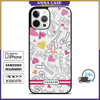 เคสโทรศัพท์มือถือ ลาย Coachs 2 สําหรับ iPhone 14 Pro Max 13 Pro Max Samsung Galaxy Note10+ S21Ultra