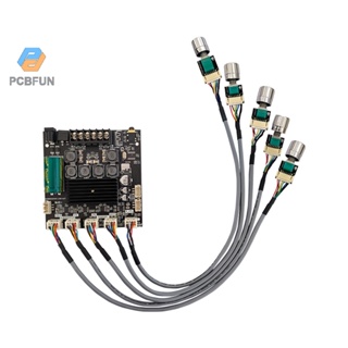 Pcbfun Zk-tb21f Tpa3116d2 บอร์ดขยายเสียงบลูทูธ 5.0 2.1ch 50w*2+100w