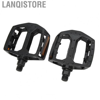 Lanqistore Bike Pedals Aluminum Alloy Lightweight Mountain Cycling Bike Pedals for Folding Bikes for Road Bike