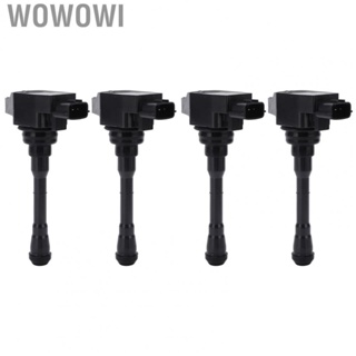 Wowowi 22448 1KC0A  Car Ignition Coil Long Durability 4 Pieces Current Conversion  for Automotive