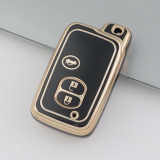 เคสกุญแจรีโมทรถยนต์ TPU สําหรับ Toyota Camry Prius Land Cruiser Prado 150 Crown Subaru Foreste XV Shell Fob