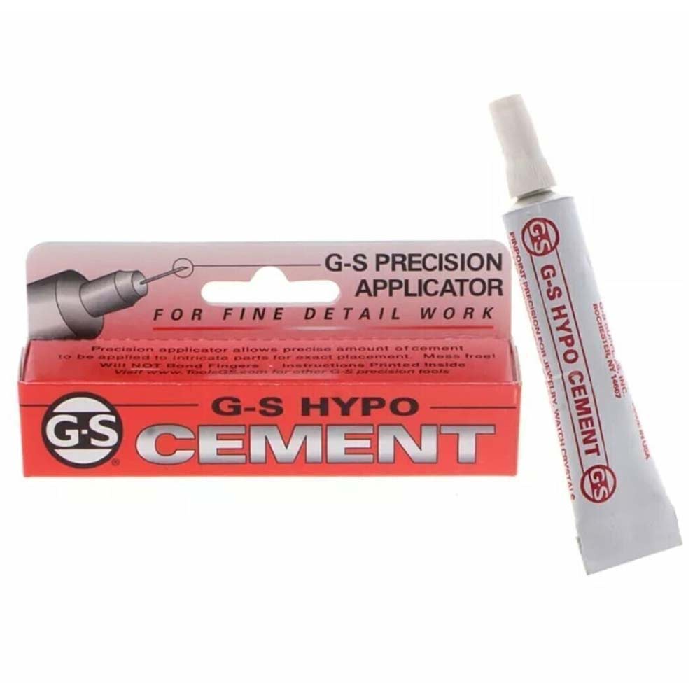 GS HYPO Cement Precision Adhesive Glue Fine Applicator 9mL