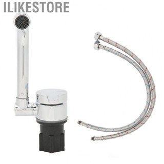 Ilikestore Single Hole Basin Tap Flexible Thicker Bubbler Folding Tap Corrosion Resistant for RVs