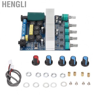 Hengli 2.1 Channel Amplifier Board  PCB High Efficiency Subwoofer Amplifier Board  for DIY  Speakers 