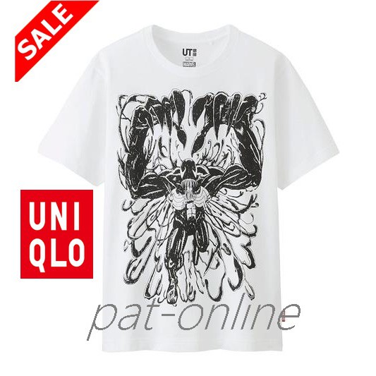 ชุด1  🔥👉 Uniqlo จาก Shop 💯% เสื้อแขนสั้น Marvel X Jason Polan